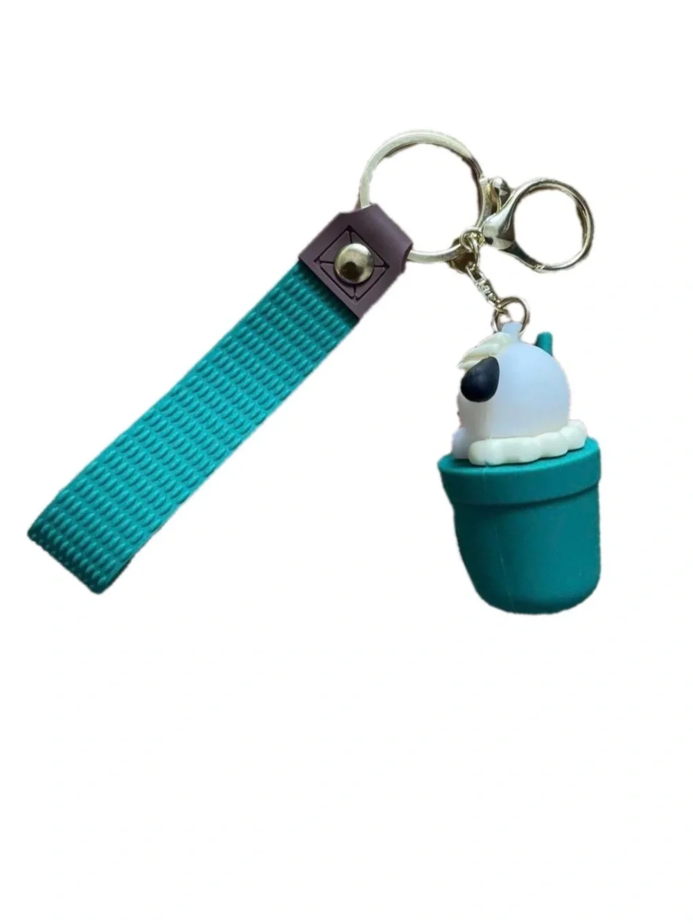 NWOT Pocha Starbucks-Style Keychain in a Cup